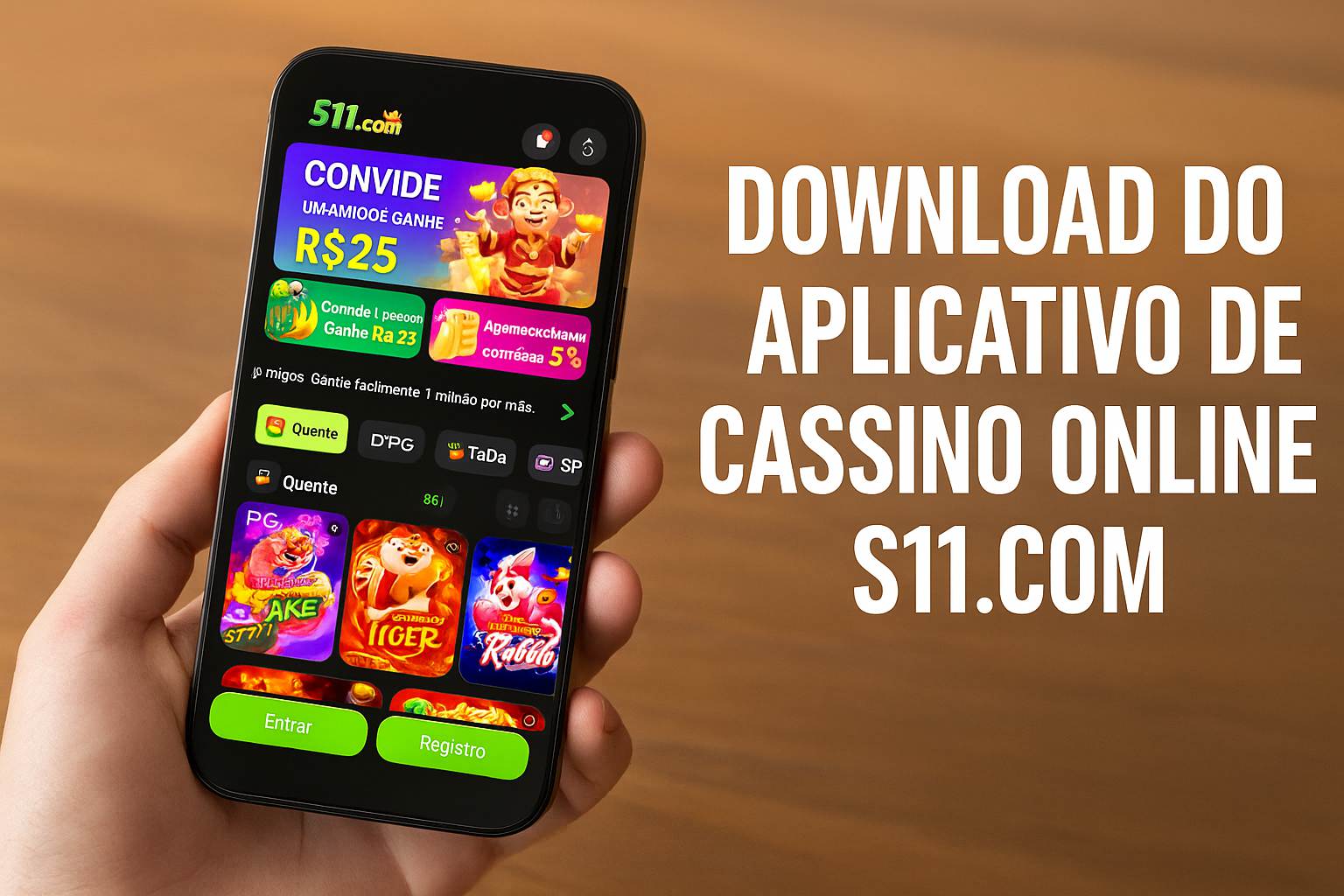 Baixar o S11.COM Cassino App