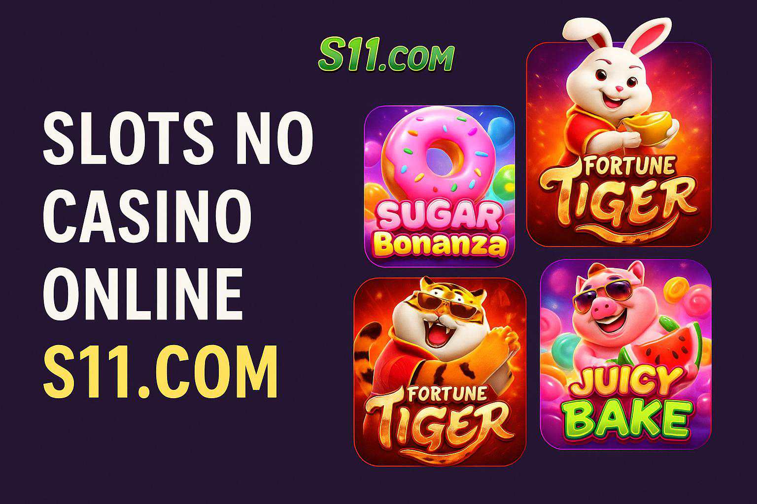 Explore o mundo das slot machines no S11.COM Casino